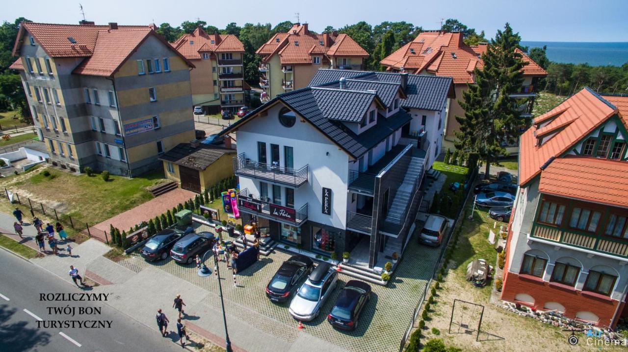 Ferienwohnung La Perla Krynica Morska Exterior foto