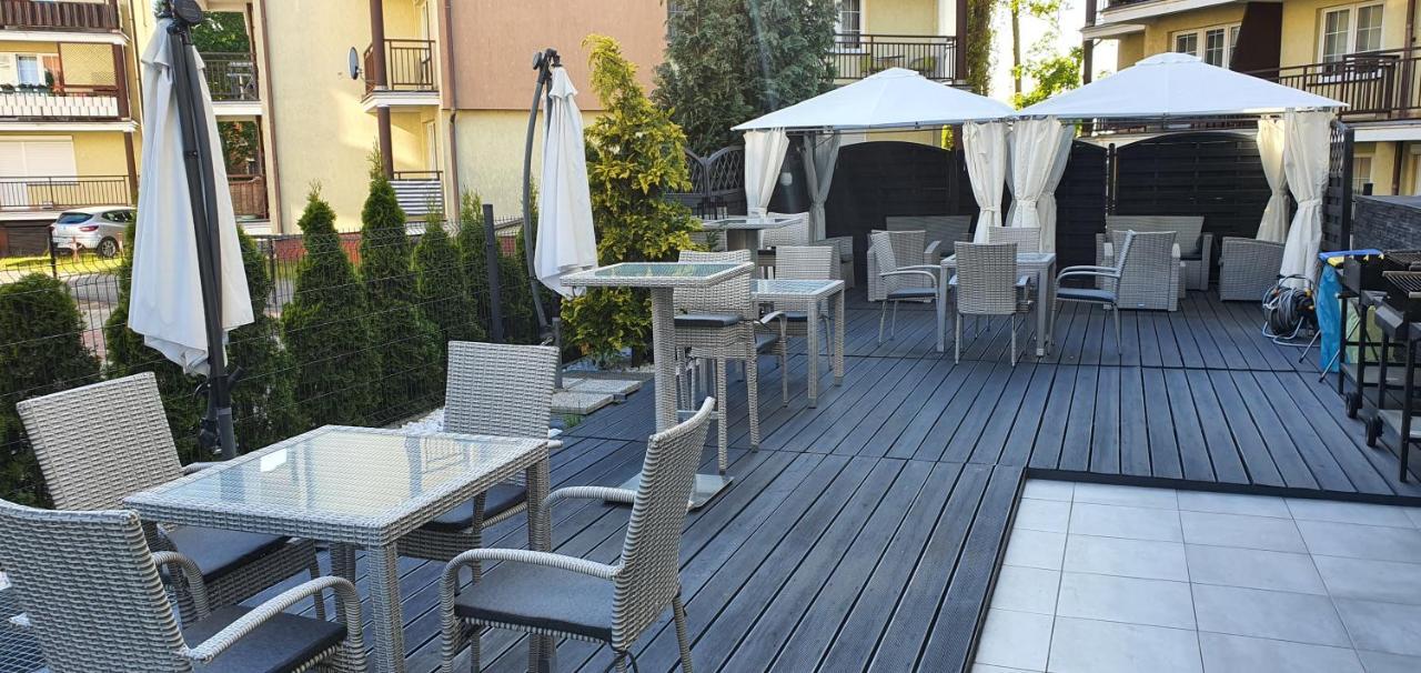 Ferienwohnung La Perla Krynica Morska Exterior foto