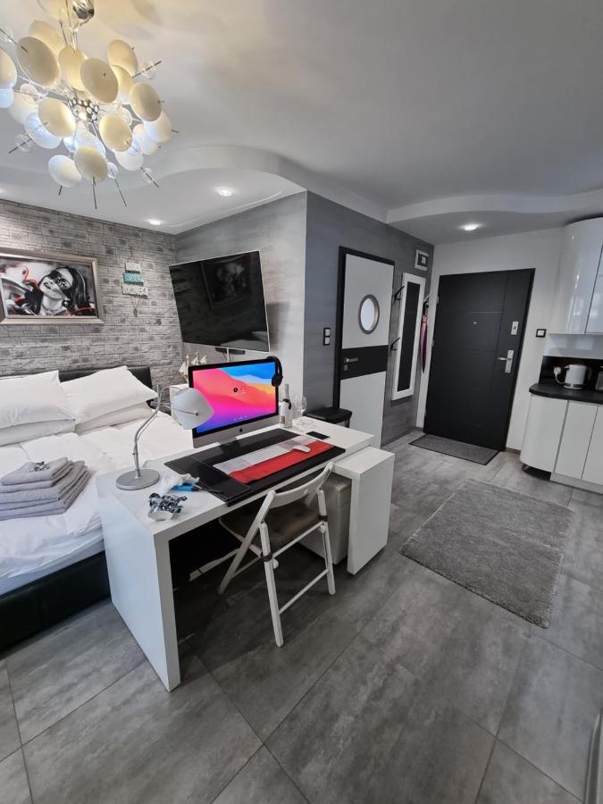 Ferienwohnung La Perla Krynica Morska Exterior foto