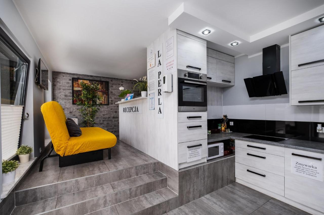 Ferienwohnung La Perla Krynica Morska Exterior foto