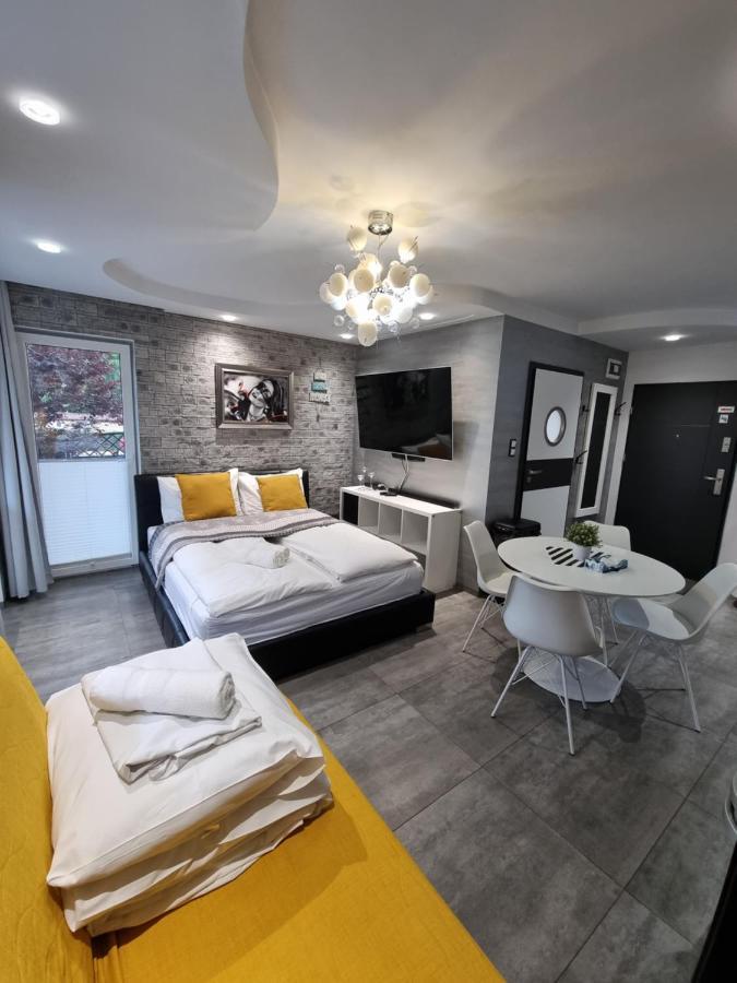 Ferienwohnung La Perla Krynica Morska Exterior foto