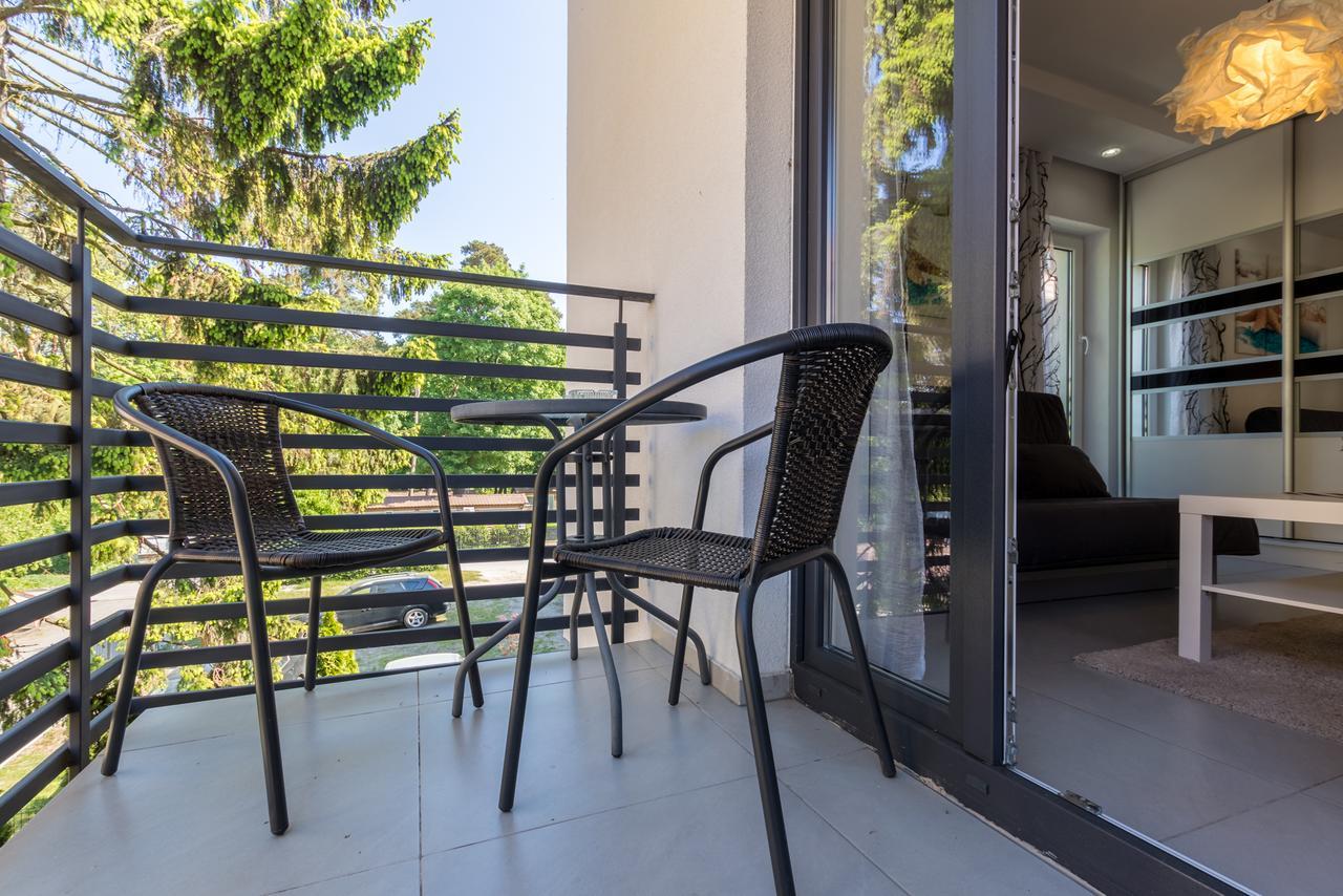 Ferienwohnung La Perla Krynica Morska Exterior foto