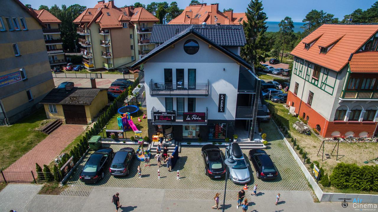 Ferienwohnung La Perla Krynica Morska Exterior foto